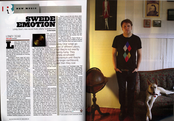 Loney Dear photoshoot