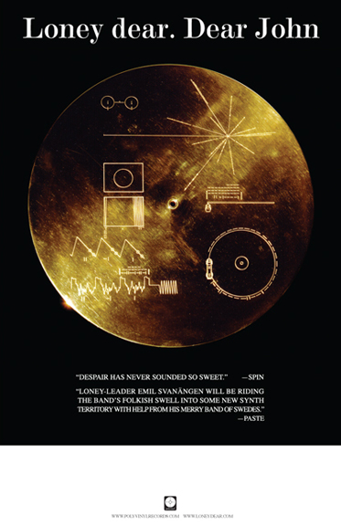 Loney Dear Tour Poster