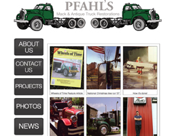 Pfah'ls Mack Truck Restorations site